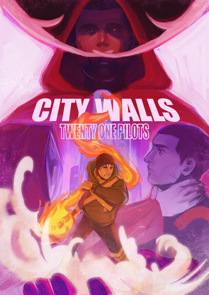 Twenty One Pilots- City Walls Poster